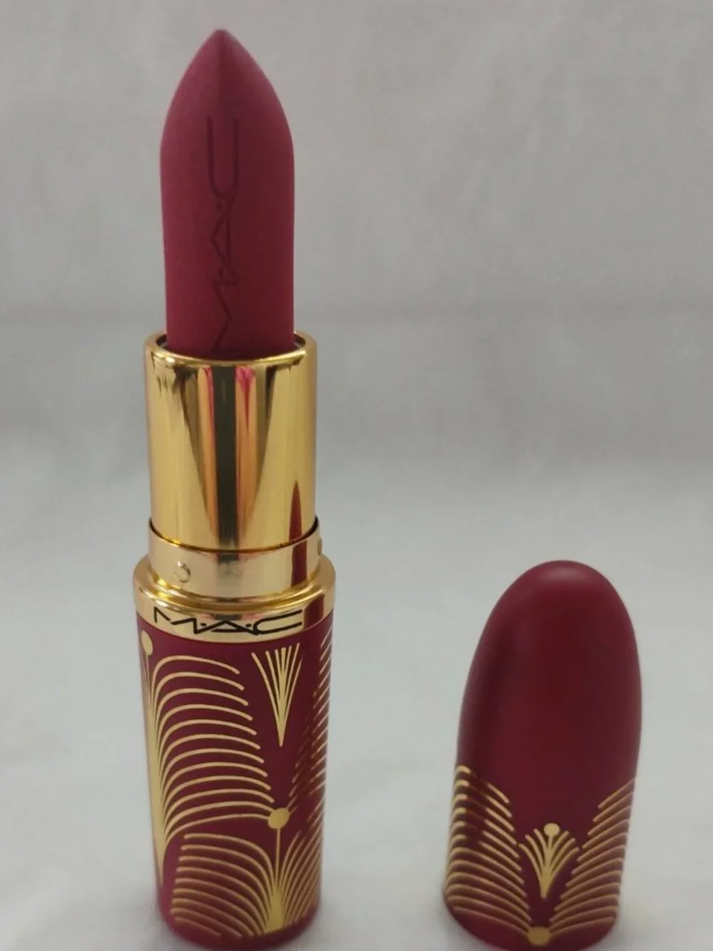 MAC Macximal Matte Lip 'Forever Curious' Ltd Edt Gold Standard Tube-NWOT-No Box